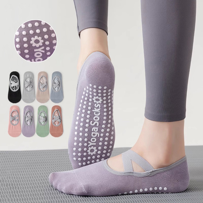 Yoga Fitness Dance - Nefes Havlu Alt Yoga Çorap Kadın