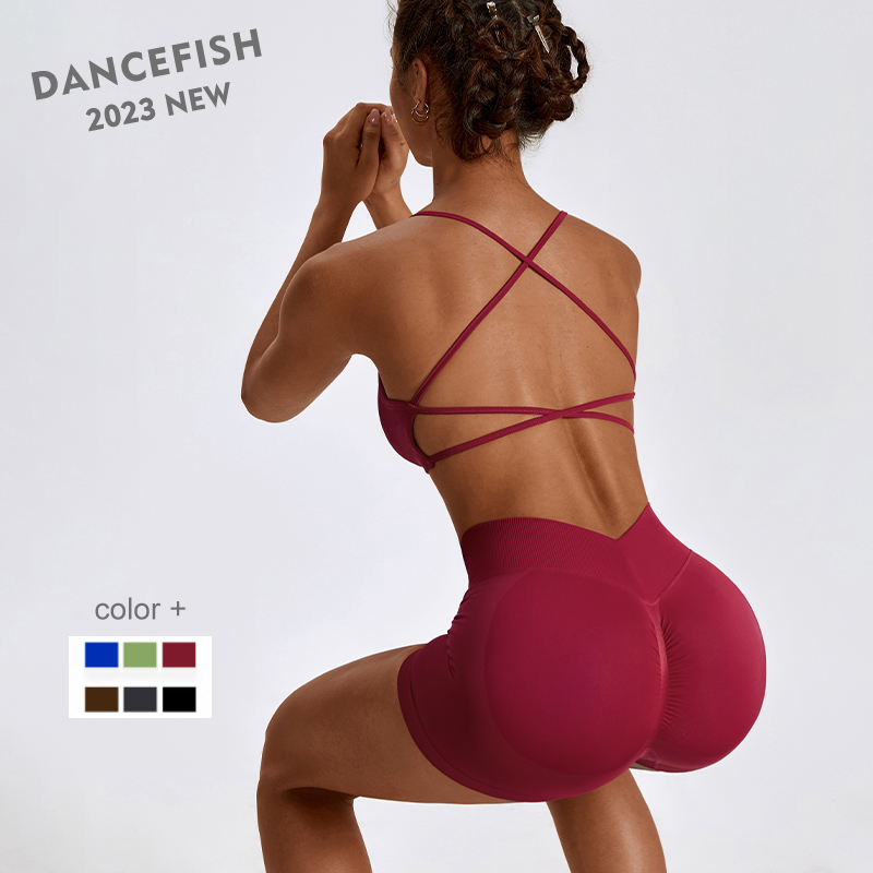 Yoga Daily Fitness - 2023 fish Yoga kıyafeti kadınlar dikişsiz