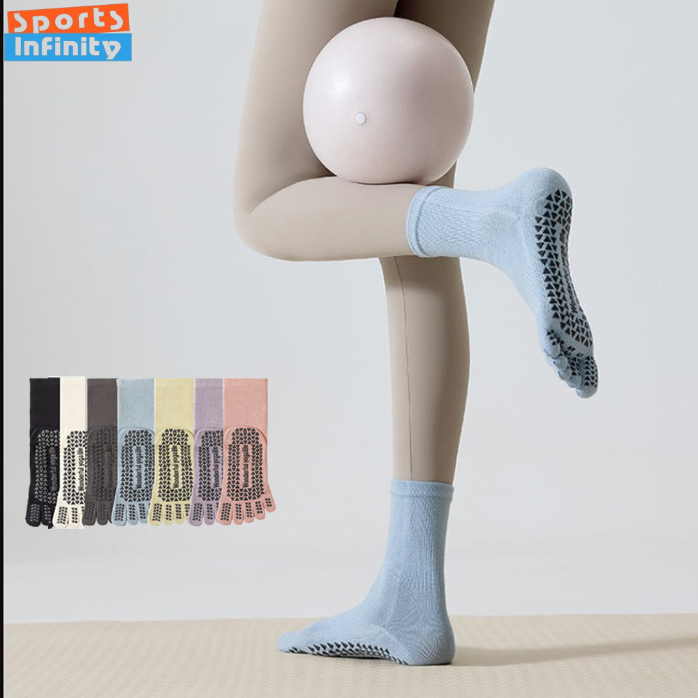 Yoga Fitness Dance - Moda Beş Parmak Ayrık Parmak Ucu