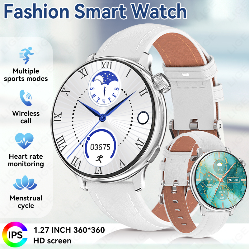 Yoga Fitness Watch - LIGE Kadınlar için Spor Akıllı Saat