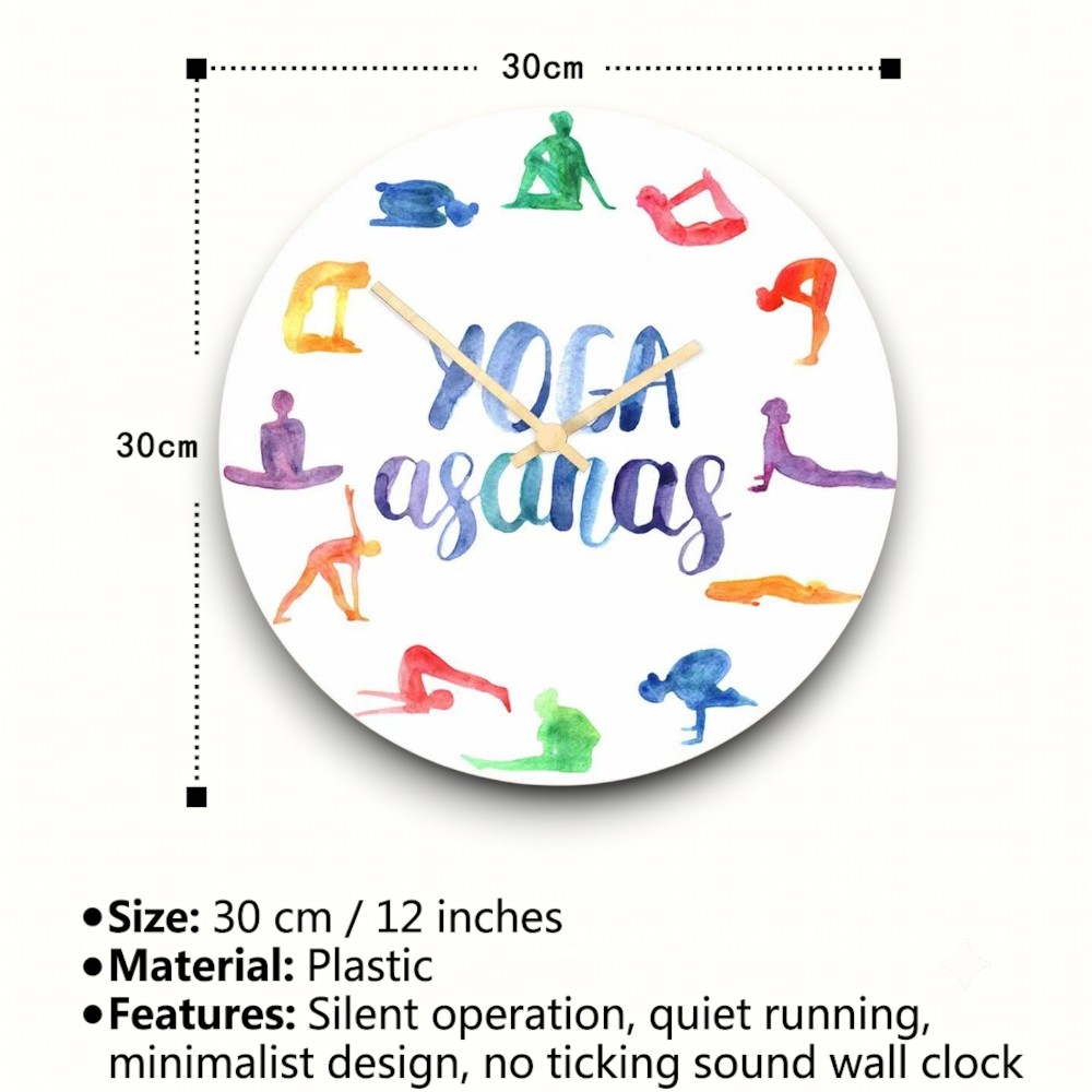 Sulu Boya Yoga Asanaları Duvar - Yoga Fitness Watch incelemesi ve fiyatı