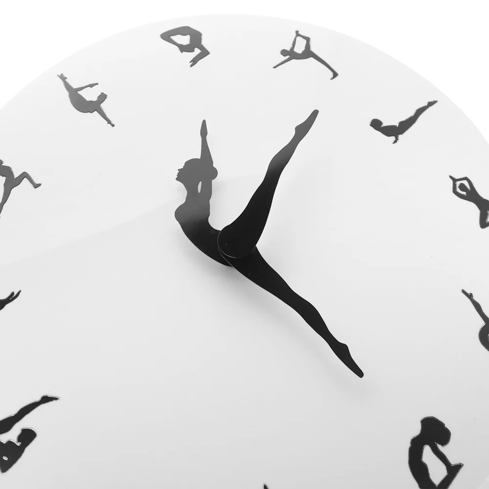 HQ Yoga Duruşları Duvar Saati  - Yoga Fitness Watch incelemesi ve fiyatı