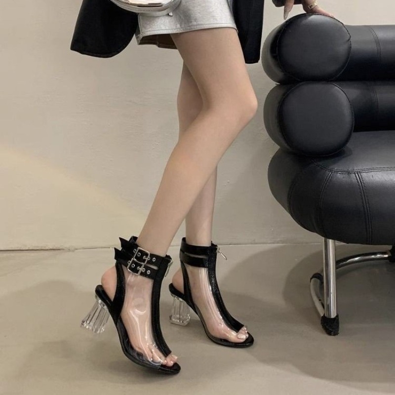 Kristal Topuk Zip Sandalet Yaz - Resistance Bands incelemesi ve fiyatı