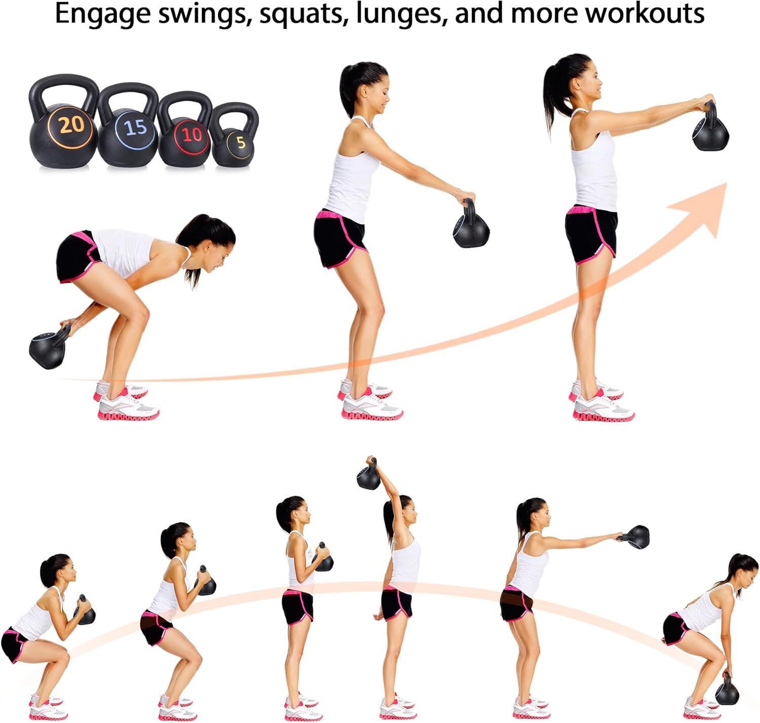 Evde HIIT Antrenmanı için 4 Pa - Kettlebell incelemesi ve fiyatı